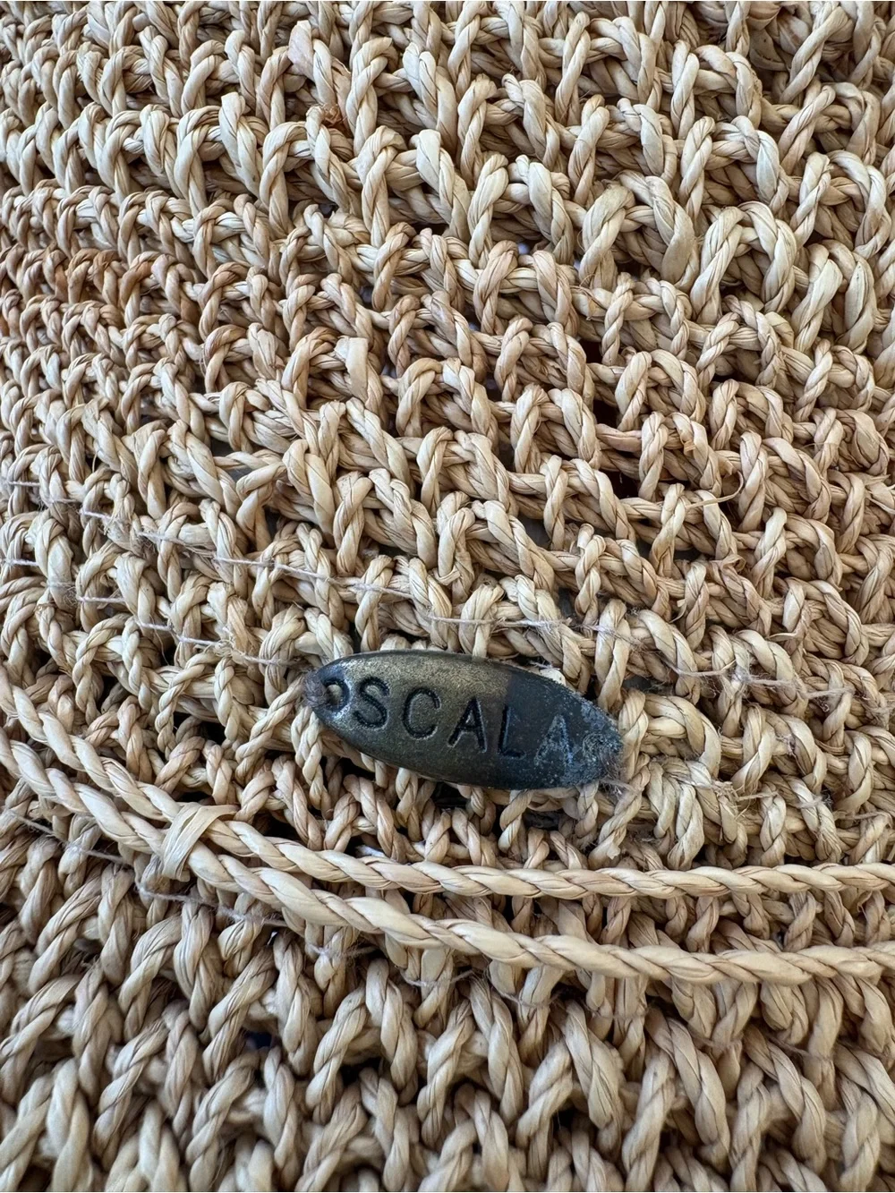 Scala Nature Fibre Woven Sun Hat Dimensional Brim Resort Cruise Coastal Garden - Picture 3 of 5